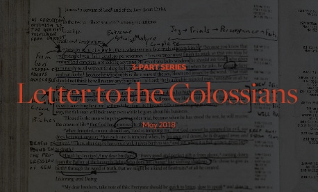 Letter to the Colossians - New Philadelphia Church